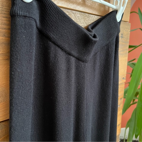 Dynamite Black Sweater Wide Leg Pant - Picture 3 of 6